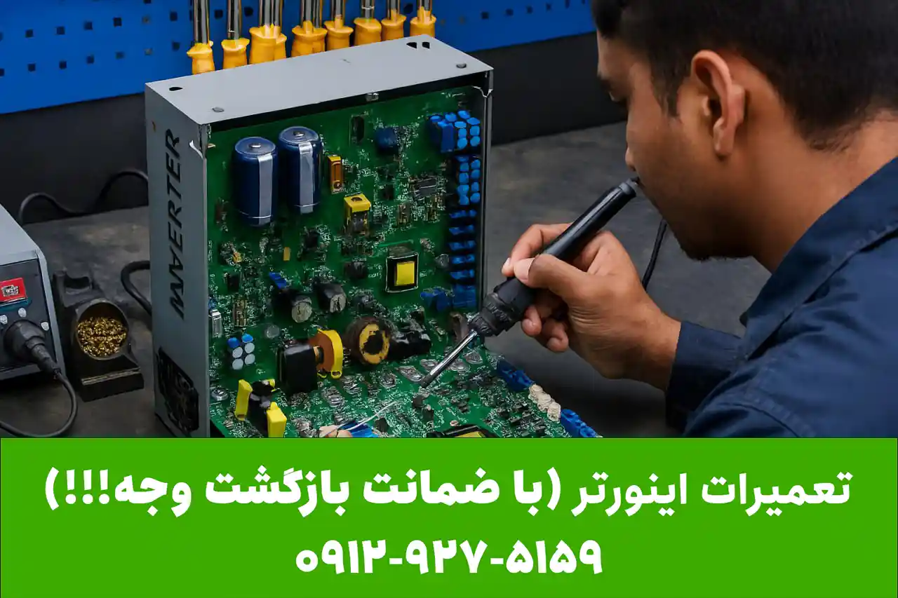 تعمیر اینورتر با ضمانت بازگشت وجه!!!