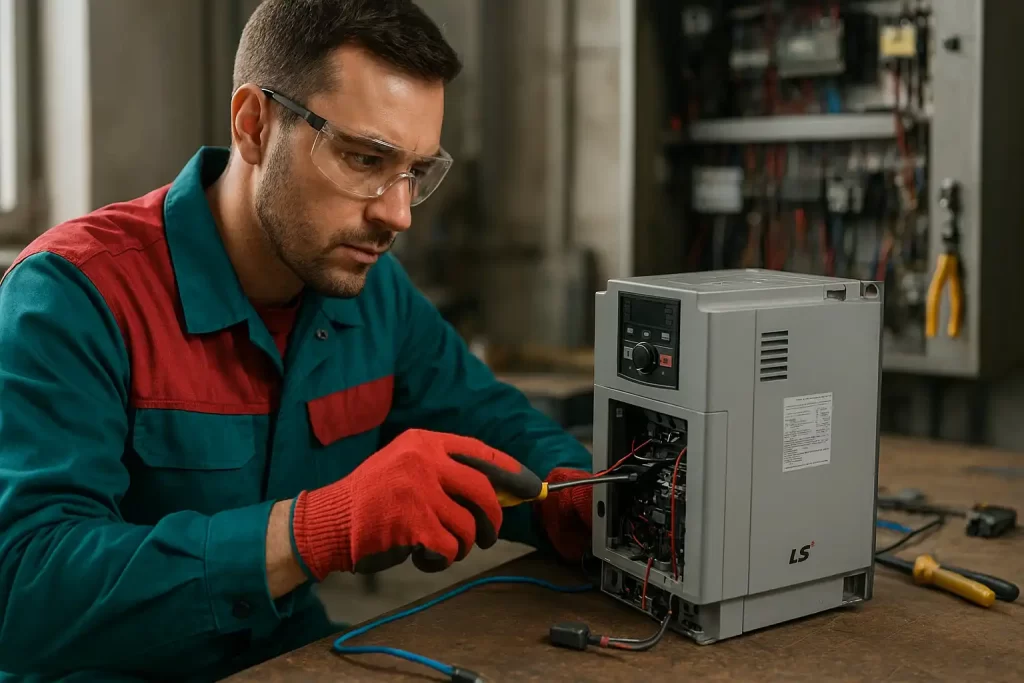 تعمیر اینورتر ال اس