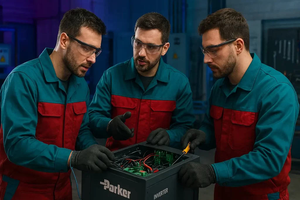 parker inverter repair2