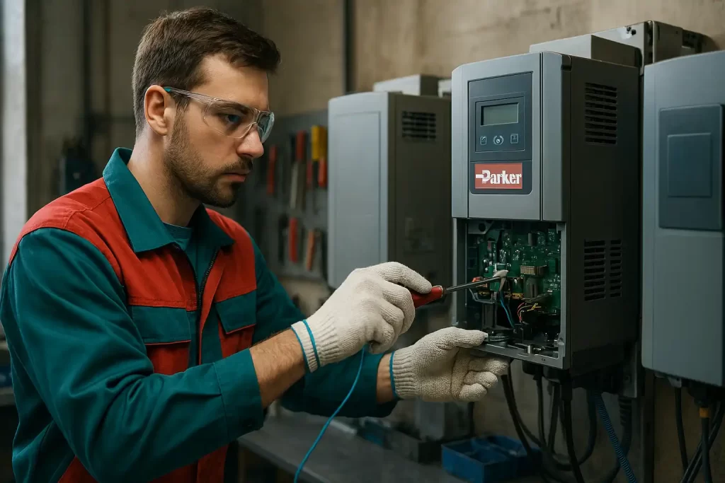 parker inverter repair3