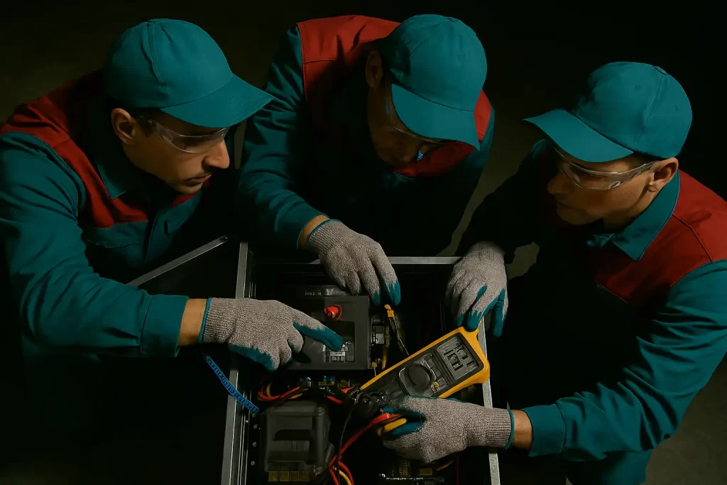 عیبیابی و تعمیر اینورتر آسانسور بدون نیاز به تعمیرکار 2 elevator inverter repair 3