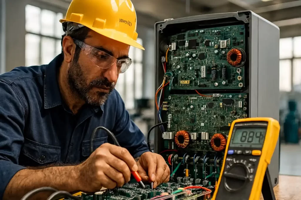 تعمیر اینورتر پرتو صنعت