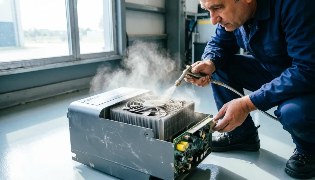 تعمیر اینورتر آگر | مرحله به مرحله 3 auger inverter repair 3